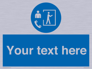 Custom Mandatory: Entry only with supervisor outside